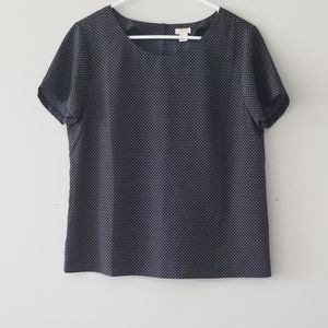 J. Crew Factory Deep Navy Top